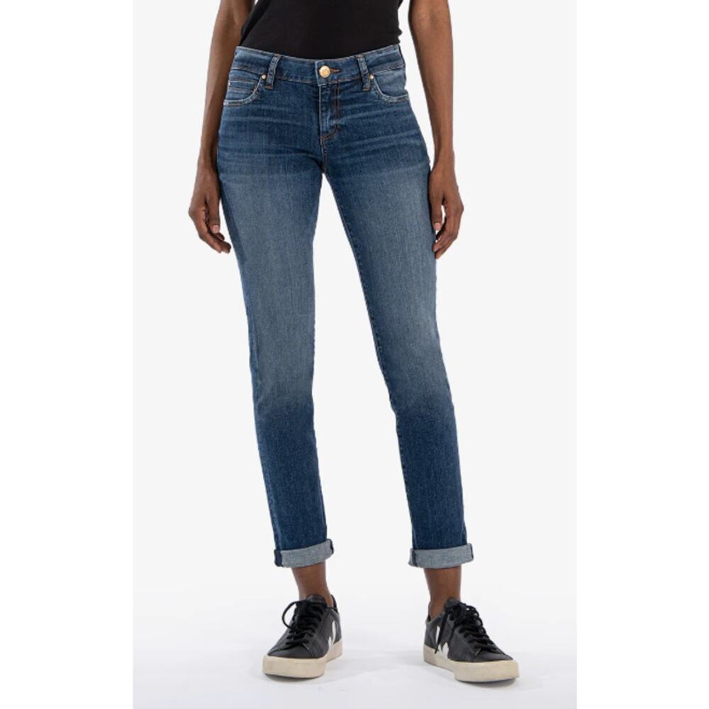 Kut From The Kloth Women's Blue Boyfriend Jeans sz 20W